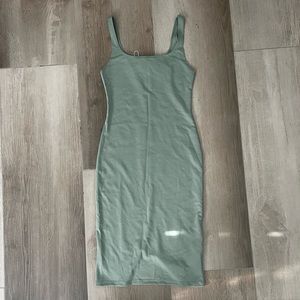 Zara olive dress